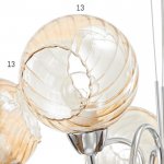 Люстра 6591216/5 E27 40Вт хром 80х80х70 см