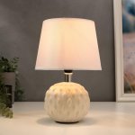 Лампа настольная 58088/1 1х40Вт Е27 белый 17х17х27 см