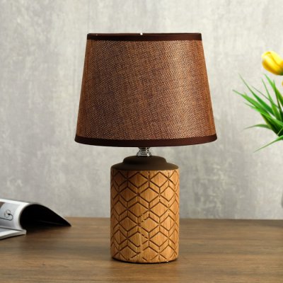 Лампа настольная 08938/1 E14 40Вт кофе 17х17х30 см