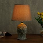 Лампа настольная 08940/1 E14 40Вт серый 19,5х19,5х32 см