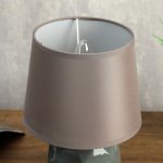 Лампа настольная 08947/1 E14 40Вт серый 17х17х28 см