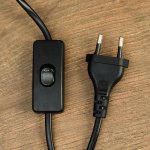 Лампа настольная 08950/1 E14 40Вт серый 17х17х29 см