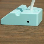 Лампа настольная 23761/1 LED 4Вт USB АКБ синий 18х9,5х30 см