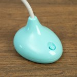 Лампа настольная 23765/1 LED 4Вт USB АКБ синий 10х8х32 см