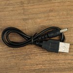 Лампа настольная 23765/1 LED 4Вт USB АКБ синий 10х8х32 см
