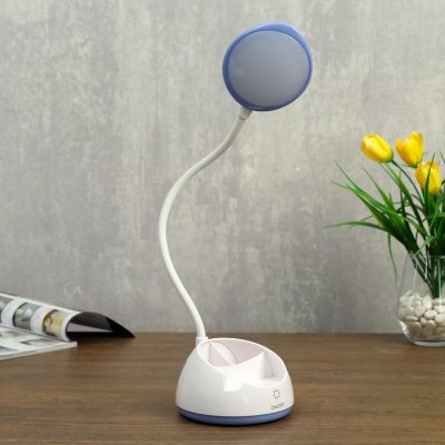 Лампа настольная сенсорная 23777/1 LED 8Вт USB АКБ белый-сиреневый 13х13х37 см Лампа настольная сенсорная 23777/1 LED 8Вт USB АКБ белый-сиреневый 13х13х37 см