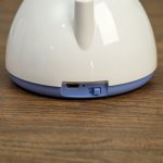 Лампа настольная сенсорная 23777/1 LED 8Вт USB АКБ белый-сиреневый 13х13х37 см