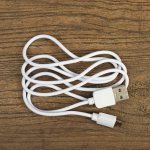 Лампа настольная сенсорная 23777/1 LED 8Вт USB АКБ белый-сиреневый 13х13х37 см