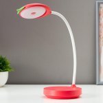 Лампа настольная сенсорная 91018/1 LED 5Вт USB AKB 3 режима 3000-6000К кораловый 12х12х42 см   47348