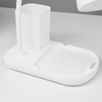 Лампа настольная сенсорная 91020/1 LED 6Вт USB AKB 3 режима диммер белый 10х16х42 см