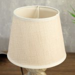 Лампа настольная 37505/1 1х40Вт Е14 бежевый 18х18х28 см