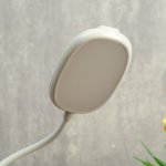 Лампа настольная сенсорная 85305/1 24хLED 3Вт 3 режима USB AKB белый 13х7х48 см