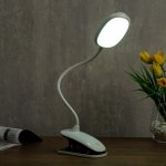 Лампа настольная сенсорная 85305/1 24хLED 3Вт 3 режима USB AKB белый 13х7х48 см