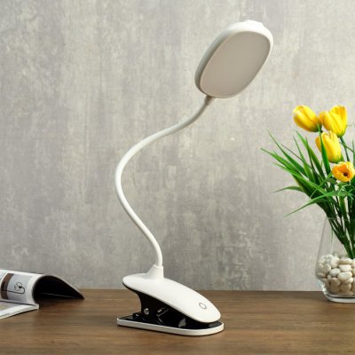 Лампа настольная сенсорная 85305/1 24хLED 3Вт 3 режима USB AKB белый 13х7х48 см Лампа настольная сенсорная 85305/1 24хLED 3Вт 3 режима USB AKB белый 13х7х48 см