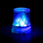 Ночник-проектор "Планеты" 4 LED, 12 см, (выход на DC/5V, 3*АА не в комплекте)