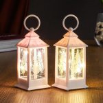 Ночник 48127 LED батарейки 3хLR44 белый 5,5х5,5х15,5 см