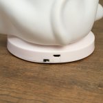 Ночник c USB "Собачка" LED RGB батарейки 3AAA белый 13x15xx20 см