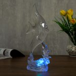 Ночник "Рыбка" LED батарейки 3xAG10 10х13х14 см