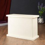 Ночник камин 48124/1 батарейки 3хАА белый 27,5х11,5х19,5 см