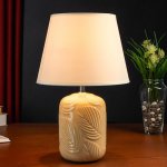 Лампа настольная 38049/1 E14 40Вт белый 22х22х35,5 см