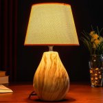 Настольная лампа 32154/1 E14 40Вт бежевый 22х22х38 см