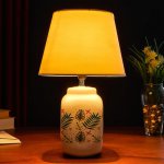 Настольная лампа 32157/1 E14 40Вт белый 22,5х22,5х37 см