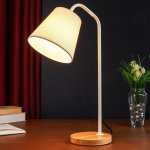 Настольная лампа 32161/1 E27 40Вт белый 28,5х16х49 см