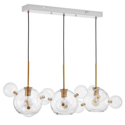 Светильник 4511/3 40Вт E27 золото 90х60х150 см