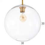 Светильник 4512/1 40Вт E27 золото 30х30х150 см