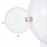 Светильник 4514/1 40Вт E27 золото 52х50х150 см