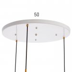 Светильник 4515/3 40Вт E27 золото 70х70х150 см