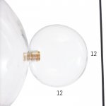 Светильник 4515/3 40Вт E27 золото 70х70х150 см