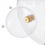 Светильник 4515/3 40Вт E27 золото 70х70х150 см