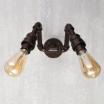 Бра 4426/2 E27 60Вт коричневый 44х30х29 см