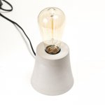 Настольная лампа 4431/1 E27 60Вт серый, диммер 10х10х10 см