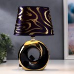 Лампа настольная 36651/1 E14 40Вт фиолетово-золотой H28 см