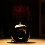 Лампа настольная 36651/1 E14 40Вт фиолетово-золотой H28 см