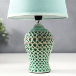 Лампа настольная 36656/1 E14 40Вт зеленый H33 см