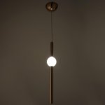 Светильник 49414/1 LED 4Вт 4000К золото 7х7х42-142 см