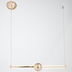 Светильник 49417/1 LED 16Вт 4000К золото 42х7х7-107 см