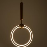 Светильник 49422/1 LED 26Вт 4000К медь 24х7х53 см