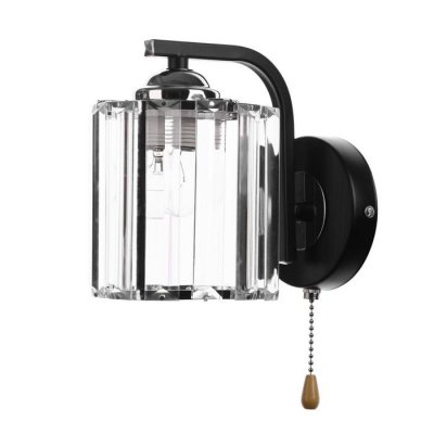 Бра 91227/1 E27 40Вт черный-хром 17х12х21 см Бра 91227/1 E27 40Вт черный-хром 17х12х21 см