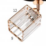 Люстра 91229/3 E27 40Вт черный-золото 70х26х25 см