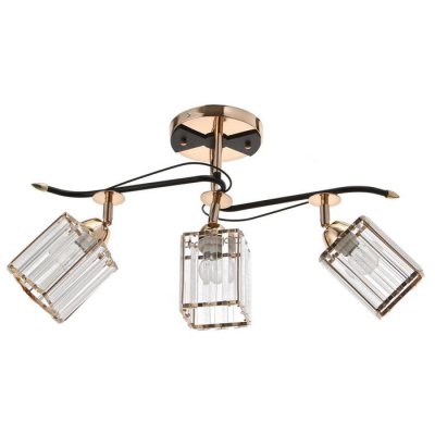 Люстра 91229/3 E27 40Вт черный-золото 70х26х25 см