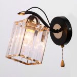 Бра 91231/1 E27 40Вт черный-золото 17х12х21 см