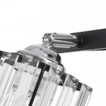 Люстра 91235/2 E27 40Вт черный-хром 36х30х25 см