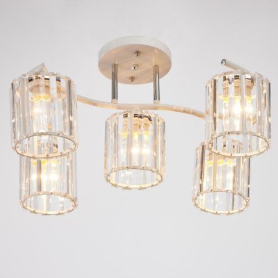 Люстра 91240/5 E27 40Вт белый-хром 53х40х25 см Люстра 91240/5 E27 40Вт белый-хром 53х40х25 см