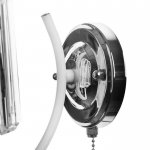 Бра 91242/1 E27 40Вт белый-хром 17х12х21 см