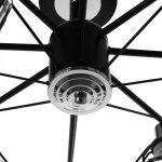 Люстра 91249/8 E27 40Вт черный-хром 75х75х25 см