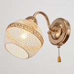 Бра 91253/1 E27 40Вт золото 30х12х20 см